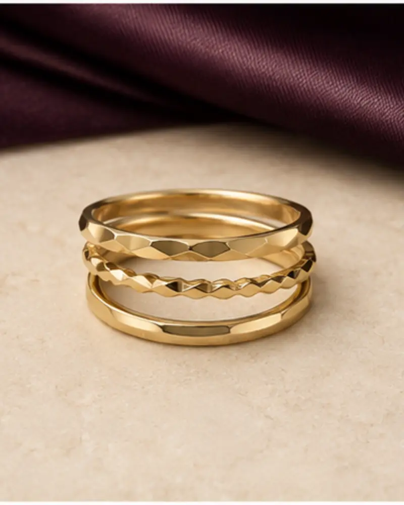 Meridian Stack Ring
