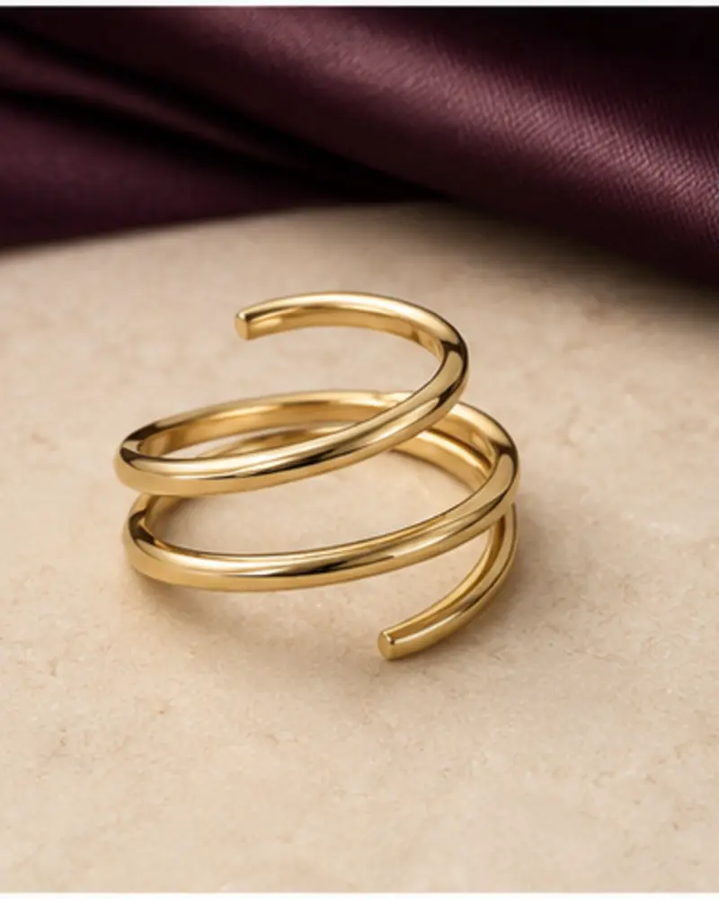 Solstice Coil Ring